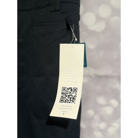 NWT Roxy Black Multi Diversion Snow Pant - XXL - Picture 2 of 4